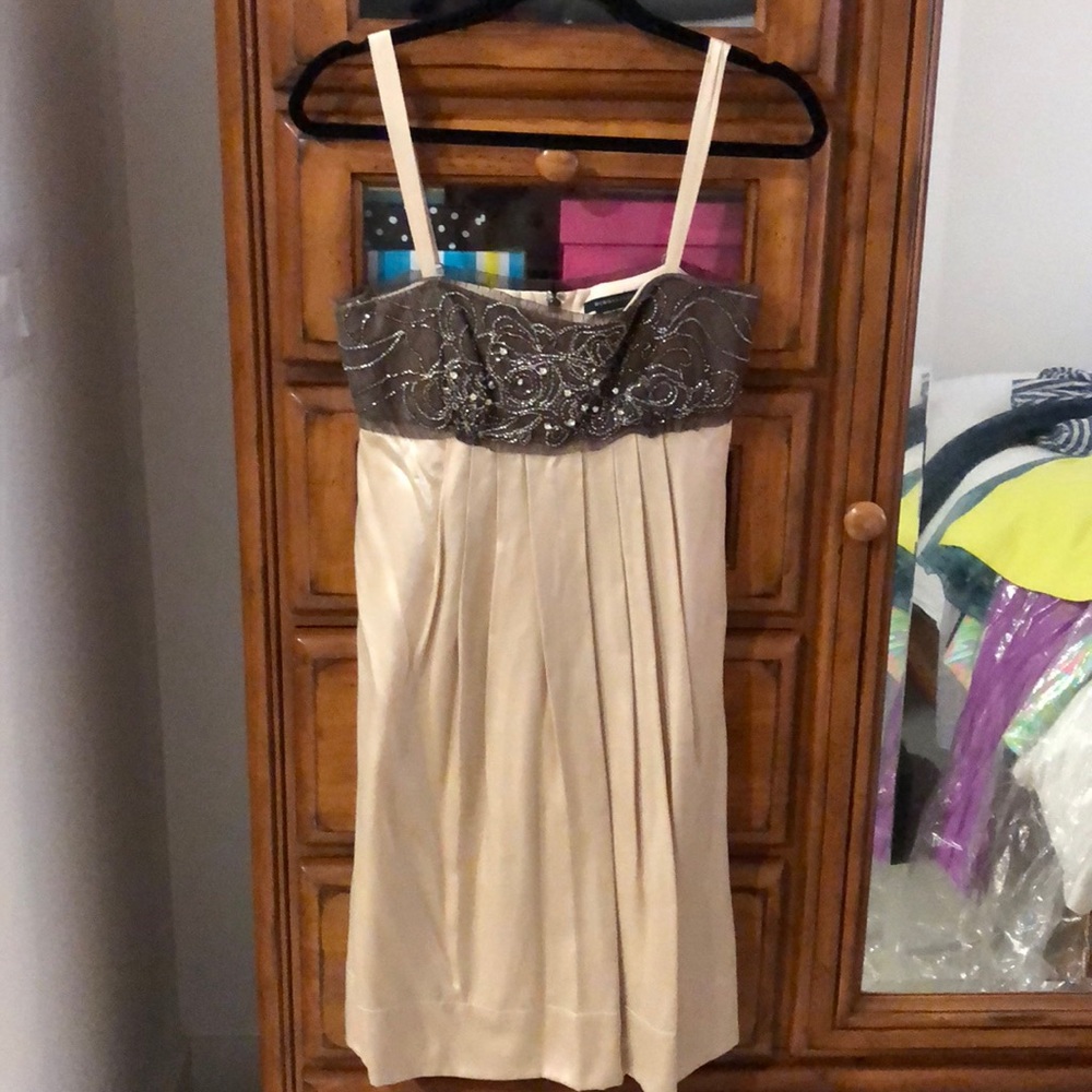 Silky cocktail dress